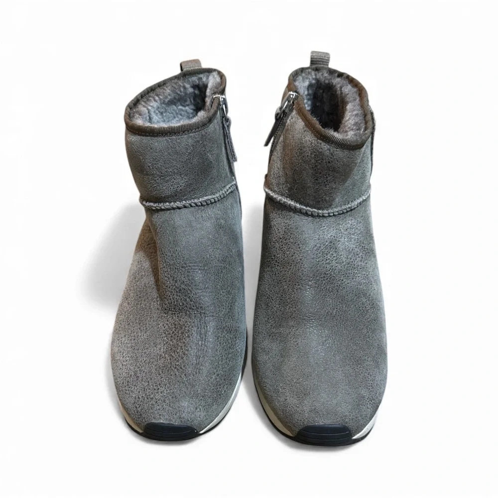 NWOB - Ash Miko Mid Boot - Grey suede - size 38/US 8